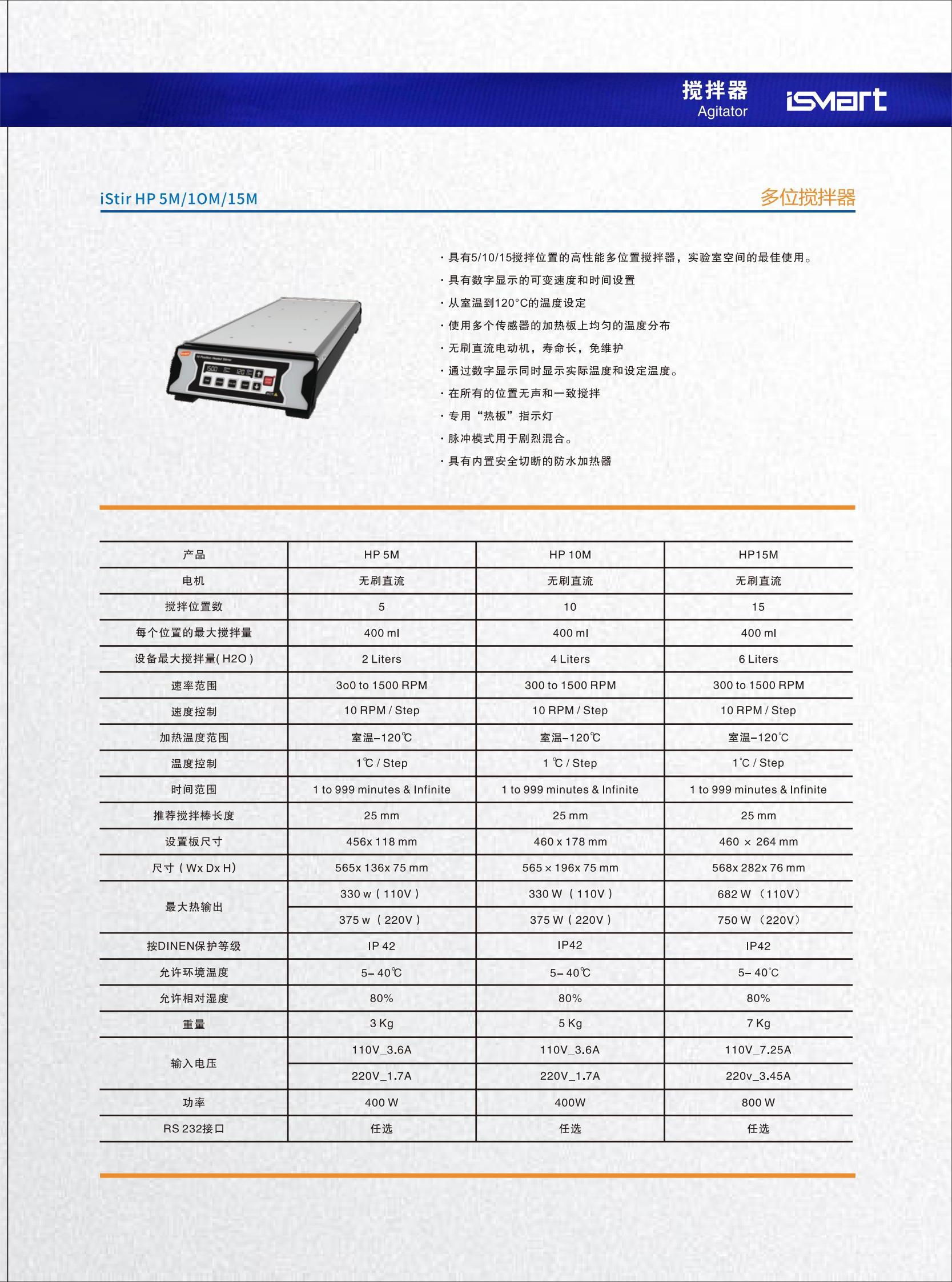 iStir 5/10/15//M-多位攪拌器